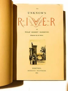 The Unknown River; An Etcher's Voyage of Discovery by Philip Gilbert Hamerton - Picture 1 of 6