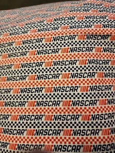 Nascar Patriotic Check Camelot Fabrics 5 Ft Material Cotton NEW Almost 2 Yards - Picture 1 of 4