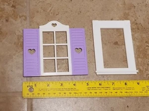 Toys R Us You & Me Happy Together Dollhouse Replacement Part Window With Grille - Picture 1 of 1