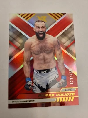 2023 Panini Chronicles UFC #282 Roman Dolidze XR 23/199 RED Rookie - Image 1 of 2
