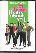 10 THINGS I HATE ABOUT YOU-DVD-1999-ENGLISH/FRENCH-FREE SHIPPING IN CANADA
