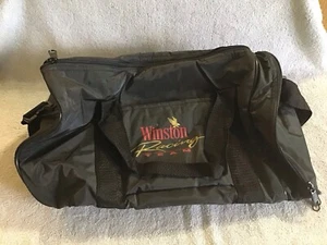 NEW Vintage 90s Winston Racing Team Black 14 X 10 Duffel Gym Travel Bag NASCAR - Picture 1 of 6