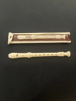 Grabadora soprano Yamaha YRS-24B con digitación barroca Foto 1 de 2