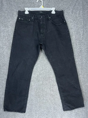 Polo Ralph Lauren The Classic Fit Jeans Men's 36x30 Black Preppy - Image 1 of 4