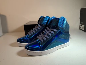 Pastry Glam Pop Tart Tanzschuhe blau Damengröße 8 NEU IN BOX  - Bild 1 von 8