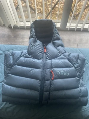 Rab Microlight Alpine Plus Down Jacket - Women's S - Orion Blue - Image 1 of 4