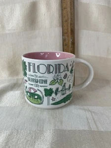 Starbucks Florida "The Sunshine State" Been There Series Coffee Mug Cup 14oz - Picture 1 of 4