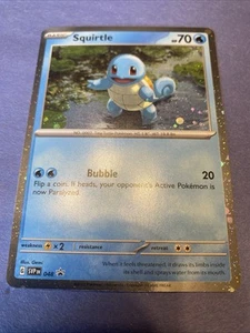 Carte promozionali Squirtle #48 Scarlet & Violet Pokemon quasi nuove - Foto 1 di 2