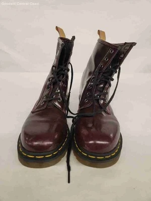 Botas para mujer Dr. Martens tono rojo/marrón talla 9 Foto 1 de 4