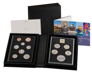 UK Great Britain 2024 Proof 13-Coin & Medal Set Mint pack - Picture 1 of 16