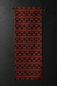 Japanischer Stoff Wolle Textil Vintage Kimono Antik Patch Gefärbt 37,4"/KIN67/65 - Bild 1 von 10