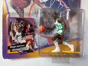 Figura Magic Johnson Michigan State NBA Lakers de baloncesto de la NCAA alineación inicial - Imagen 1 de 8