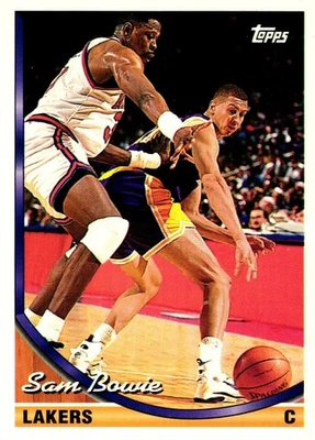 1993-94 Topps #318 Sam Bowie - Image 1 of 2