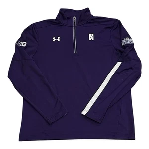 Under Armour Northwestern Wildcats 2016 Nadelstreifen Bowl NCAA Football Sweatshirt - Bild 1 von 9
