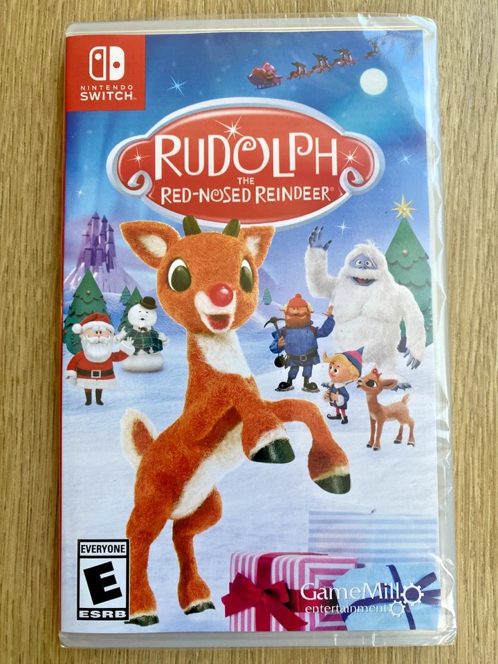 Rudolph The Red-Nosed Reindeer Switch Nintendo New Sealed Fast Ship w Tracking - Image 1 of 4