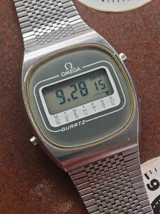 OMEGA Quartz LCD 1616 - SERVICED First OMEGA LCD Watch - Picture 1 of 9