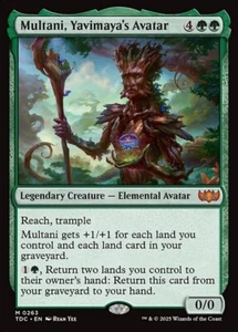 *MtG: 4x MULTANI, YAVIMAYA'S AVATAR - Commander Tarkir: Dragonstorm Mythic* - Bild 1 von 1