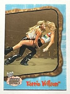 Torrie Wilson Stacy Keibler 2002 Fleer WWE Absolute Divas Gems Gold Parallel SP