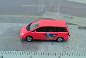 Herpa Volkswagen Sharan Van Route 66 w/ Trailer Hitch 1:87 Scale HO (HO6724) - Picture 1 of 3