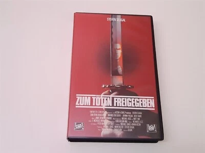 Zum Töten freigegeben 1990 VHS German PAL Video Großbox Steven Seagal Marked For - Bild 1 von 4