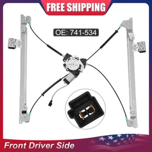 Front Left Window Regulator w/ Motor For Chrysler Town & Country Dodge Caravan - Picture 1 of 7