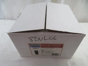 DuraVent DVL® Double-Wall Stove Pipe 8" Diameter x 6" Length 8DVL-06 - Picture 1 of 3
