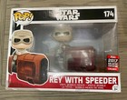 Funko POP! Star Wars Rey with Speeder #174 [Galactic Convention] Exclusive