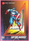 Marvel Universe 3 Prototype Promo Card.  Captain America.  Impel - 1992