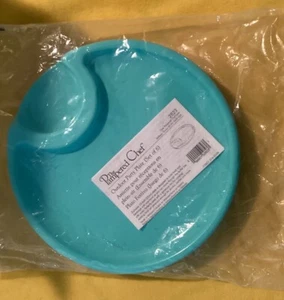 The Pampered Chef Outdoor Party Plates - Set of 6 - #2823 - Blues and Greens - Picture 1 of 3