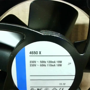 120*120*38MM 4650X 230V 50/60HZ 19W/18W Cooling Fan - Afbeelding 1 van 3