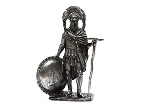 Tin 54mm Greece. Spartan commander. V B.C. 1:32 Scale Sculpture - Picture 1 of 5