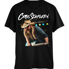 chris stapleton t-shirt country music shirt gift men women black s-3xl