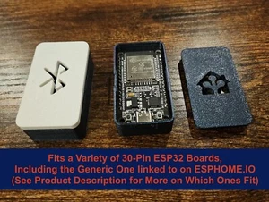 Case for ESP-WROOM-32 Development Board (30 pins, Micro/Type-C USB) - Picture 1 of 10