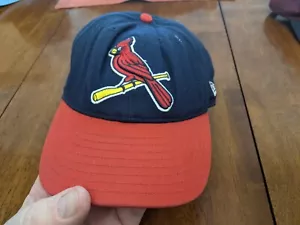 Gorra de béisbol de los Cardenales de San Luis New Era ajustable azul y rojo MLB de colección - Imagen 1 de 10