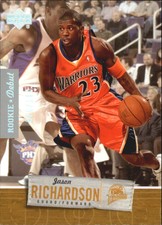 2005-06 Upper Deck Rookie Debut Silver Basketball Card #30 Jason Richardson /100