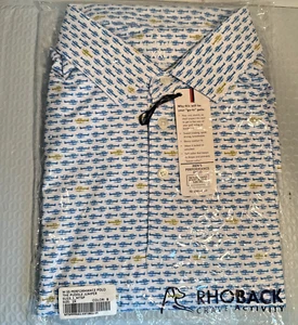 Rhoback Herren M SS Performance Polo Größe 2Xl-Large The PUDDLE JUMPER FACTORY SEAL - Bild 1 von 11