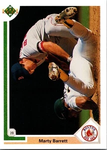 1991 Upper Deck - #90 Marty Barrett - Picture 1 of 2