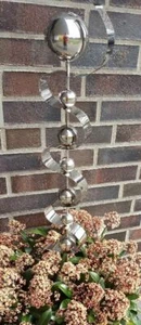 Skulptur Uranus Edelstahl 127 cm Gartendekoration Beetstecker Gartenstecker - Bild 1 von 2