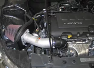 Kit de admisión de aire frío K&N Typhoon plateado para Chevrolet Cruze 2011-2015 1,4 L Turbo - Imagen 1 de 2