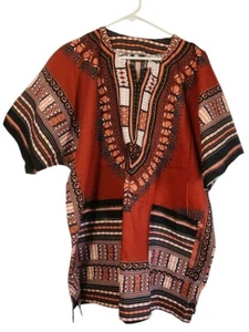 NWOT Aircraft Warehouse SZ 3XL Tunic Vneck Geometric Print Women's Top Pockets - Picture 1 of 10