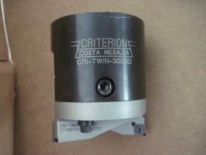 Criterion Cri-Twin 300BD Boring Head, 3" Body, 1-1/2-18 Mount, Standard / Short - Picture 1 of 10