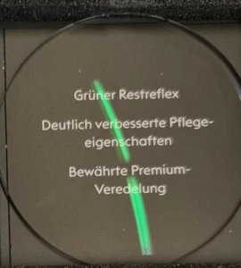2 Kunststoffgläser Brillengläser Index 1,6 inkl Hartschicht + Superentspiegelung - Bild 1 von 2
