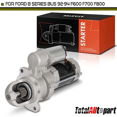 Motor De Arranque Para Ford F-600 1992-1994 F-700 F-800 B-600 B-700 2.9KW 12V CW 10T Foto 1 de 4