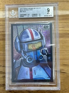 2022 Topps Chrome Star Wars Galaxy #92 Tech Mojo Refractor 2/50 BGS 9 - Picture 1 of 2