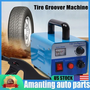 Tire Groover Machine Manual Grooving Cutter Truck Car Rubber Tire Regroover 400W - Picture 1 of 20