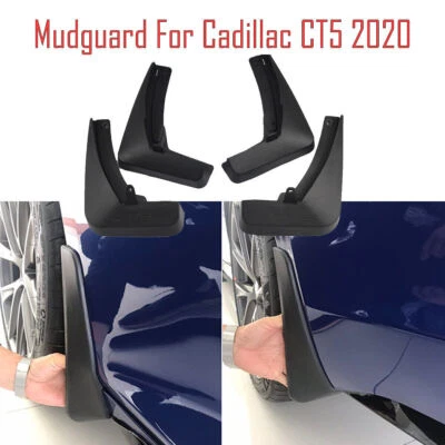 4pcs Heavy Duty Molded Splash Mud Guards Fenders For Cadillac CT5 2020-2021 - Image 1 of 4