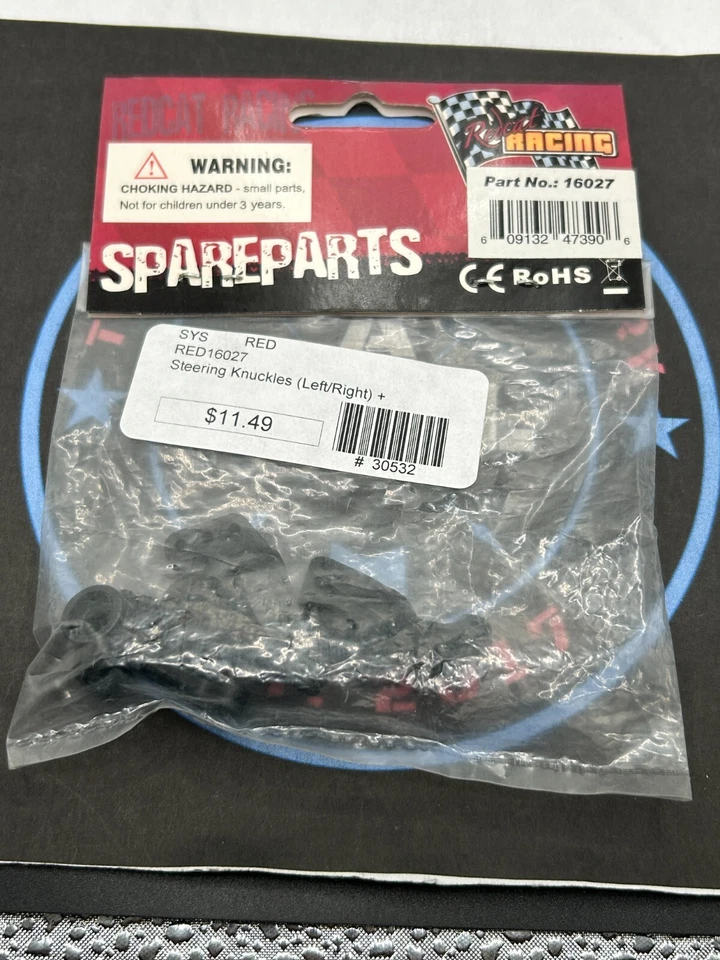 RedCat Racing 16027 Front Steering Knuckles and Rear Hub Carriers - Image 1 of 1