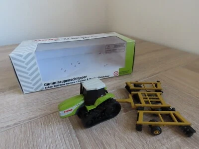 Norscot CLAAS Challenger 55 Tractor with Harrow 1:64 Diecast Model, Farm Farming - Image 1 of 4