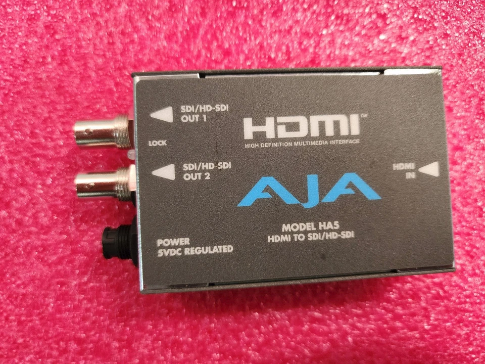 AJA HA5 HDMI-SDI/HD-SDI Converter - Image 1 of 1