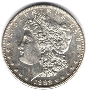1882 S Morgan Silver Dollar 90% Silver BU Uncirculated - Picture 1 of 2